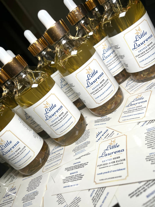 Little Laurena: Gentle Herb Infused Hair Elixir